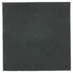 Serviette papier personnalisée noir Double Point 20x20 cm - ProSaveurs