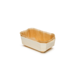 Barquette en bois Duc 175x110x60 mm par 100 - ProSaveurs - Panibois