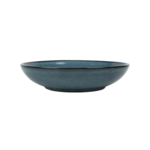 Assiette creuse en grès bleu diamètre 20 cm - Vaisselle en grès - ProSaveurs