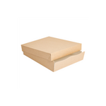 Plateau traiteur kraft 23x17x4,5 cm par 200 - ProSaveurs