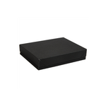 Plateau traiteur noir 23x17x4,5 cm par 200 - ProSaveurs