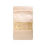 Doypack kraft fenêtre 500 g – fermeture zip - ProSaveurs