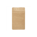 Doypack kraft opaque 250 g – barrière aluminium – fermeture zip - ProSaveurs
