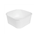 Bol carton carré blanc 1230 ml - ProSaveurs