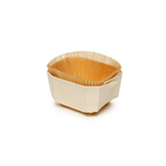 Barquette en bois Comte 135x110x75 mm par 160 - ProSaveurs