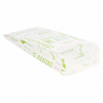 Sachets sandwiches en papier blanc 9+4x22 cm personnalisés 1 couleur CN08-22925P1C-1