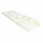 Sachets sandwiches en papier blanc 12+4x35 cm personnalisés 1 couleur CN08-22924P1C-1