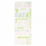 Sachets sandwiches en papier blanc 9+4x22 cm personnalisés 2 couleurs CN08-22925P2C-2