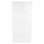 Sac SOS en papier blanc 20+9x34.5 cm personnalisé 1 couleur CN08-20670P1C-3