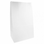 Sac SOS en papier blanc 22+14x37 cm personnalisé 1 couleur CN08-22243P1C-2