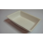 Barquette biodégradable 700 ml en pulpe de canne à sucre 19x14.5x4 cm - ProSaveurs - 1
