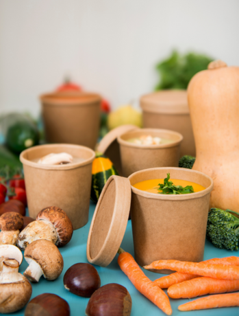 Pot alimentaire - Pot à soupe en carton - ProSaveurs