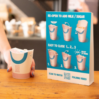 Gobelet 100% Nature - Compostable et sans plastique - ProSaveurs