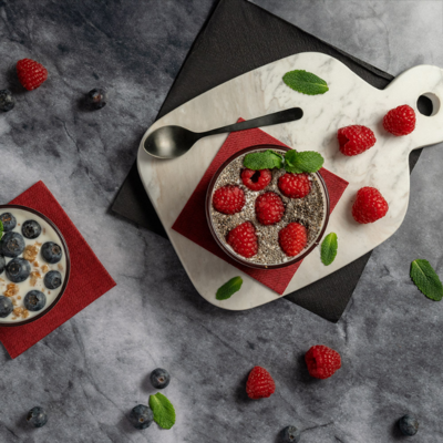 Planche de présentation en marbre - ProSaveurs