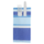 serviette-kangourou-intissee-bleu-bayadere-33x40-carton-de-700-prosaveurs