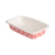 Barquette scellable en carton Vichy Rouge GN 1-4 par 360 - ProSaveurs