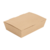 Boîte repas 21x15x5 cm kraft par 360 - ProSaveurs