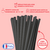Paille compostable Classic Noir roche 200mm - ProSaveurs