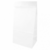 Sac SOS en papier blanc 20+9x34.5 cm personnalisé 1 couleur CN08-20670P1C-1