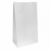 Sac SOS en papier blanc 25+15x43.5 cm personnalisé 1 couleur CN08-22246P1C-1
