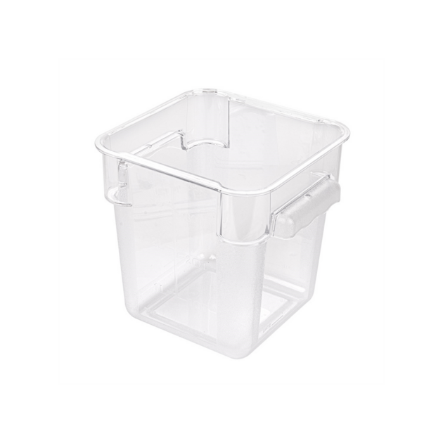 Bac alimentaire professionnel 4L en polycarbonate transparent - ProSaveurs