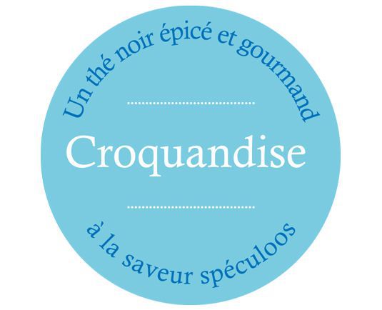 thé noir croquandise comptoir français du thé