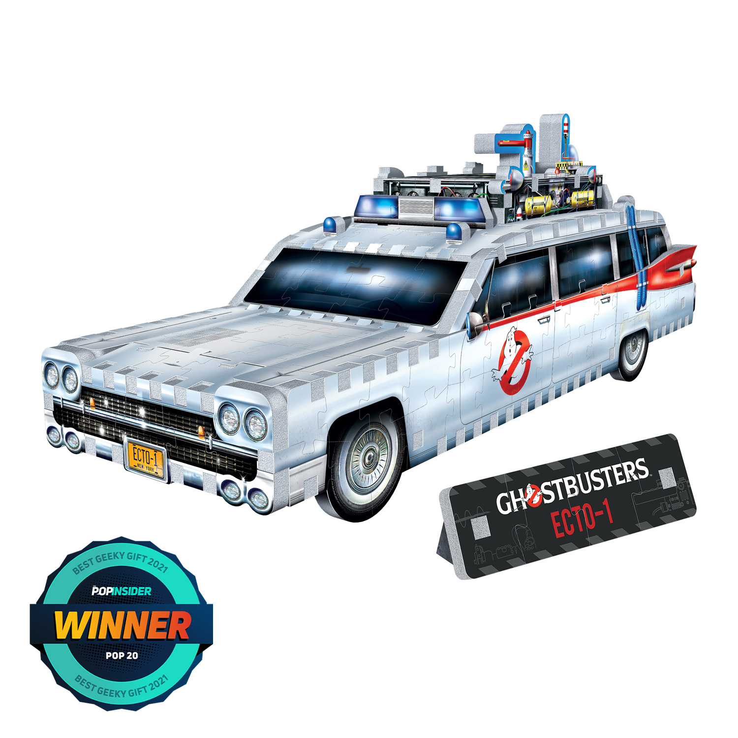 GHOSTBUSTERS Ecto-1 Puzzle 3D