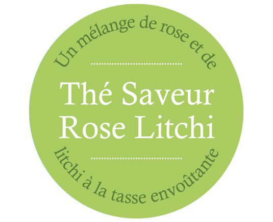 thé vert saveur rose litchi comptoir français du thé