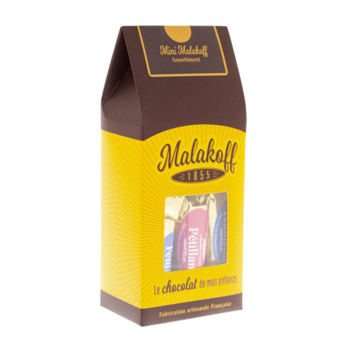 Barres chocolatées assorties Malakoff 1855 13 barres 100g