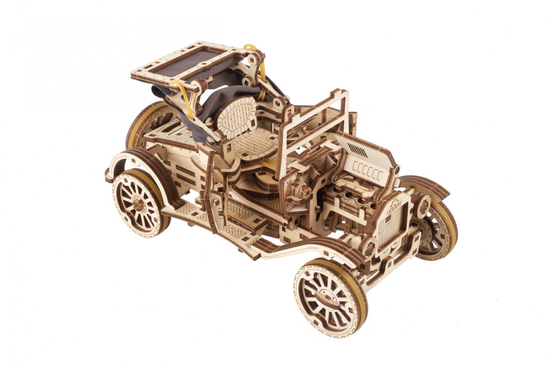 Ugears - Maquette Voiture rétro UGR-T- Puzzle bois 3D