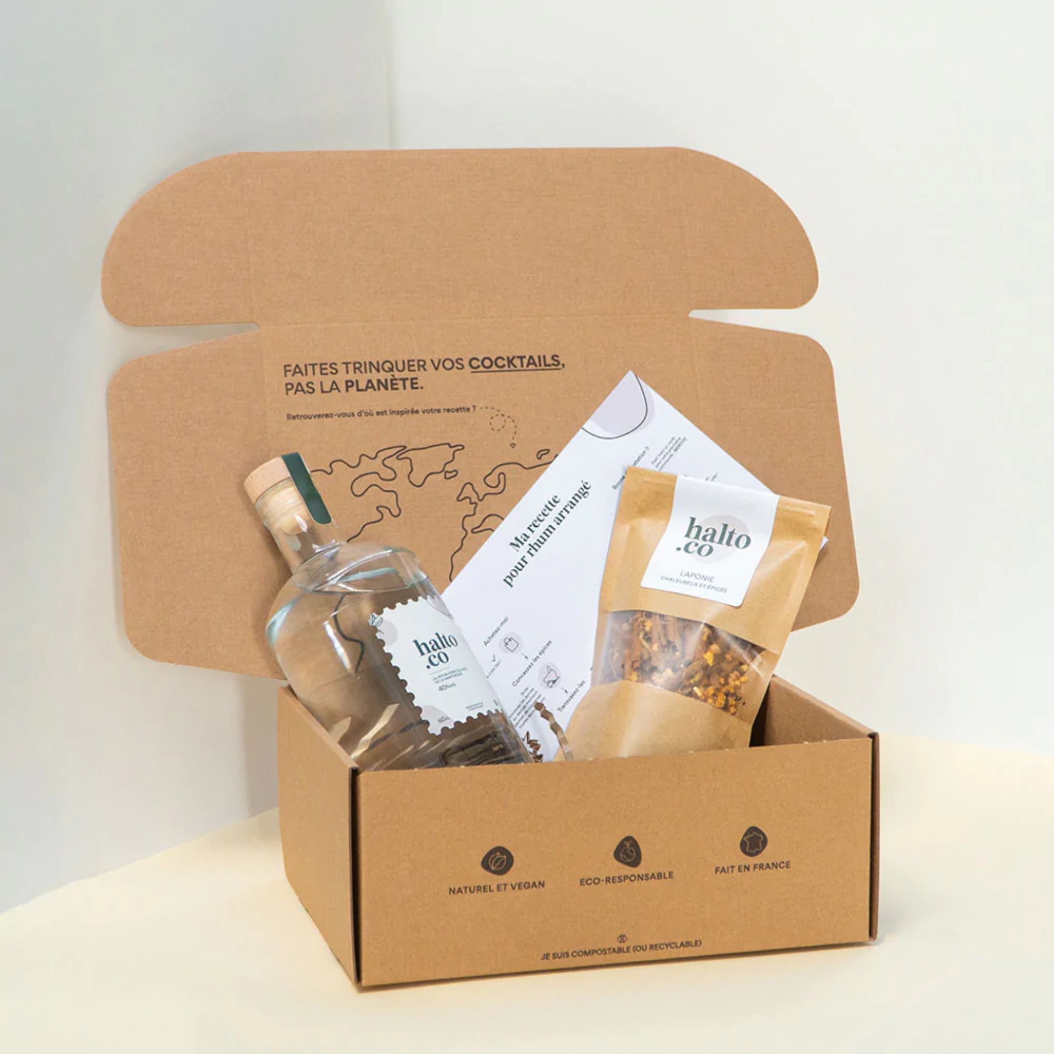 Kit de préparation pour rhum arrangé des abeilles en folie