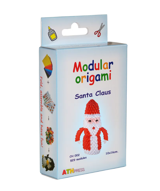 Kit dAssemblage Modulaire Origami Père Noël
