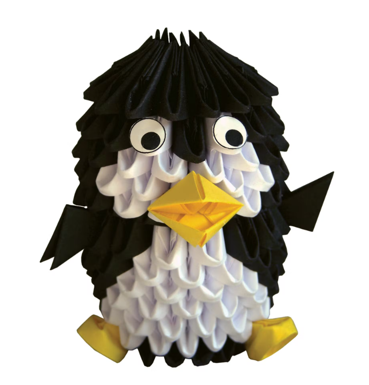 Kit dAssemblage Modulaire Origami Pingouin