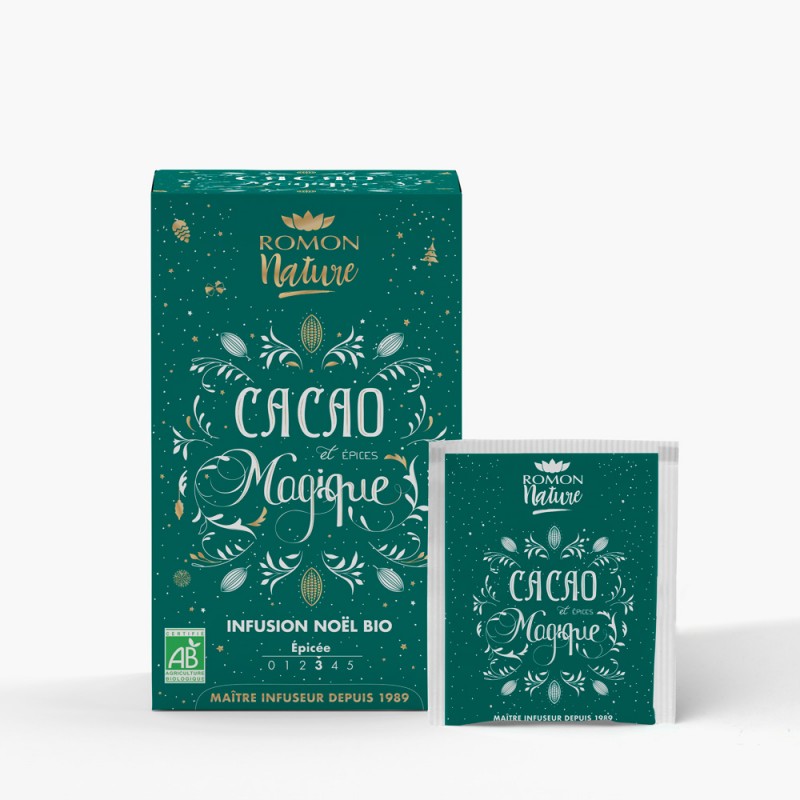 Cacao Magique Bio - Infusion de Noël - 18 sachets