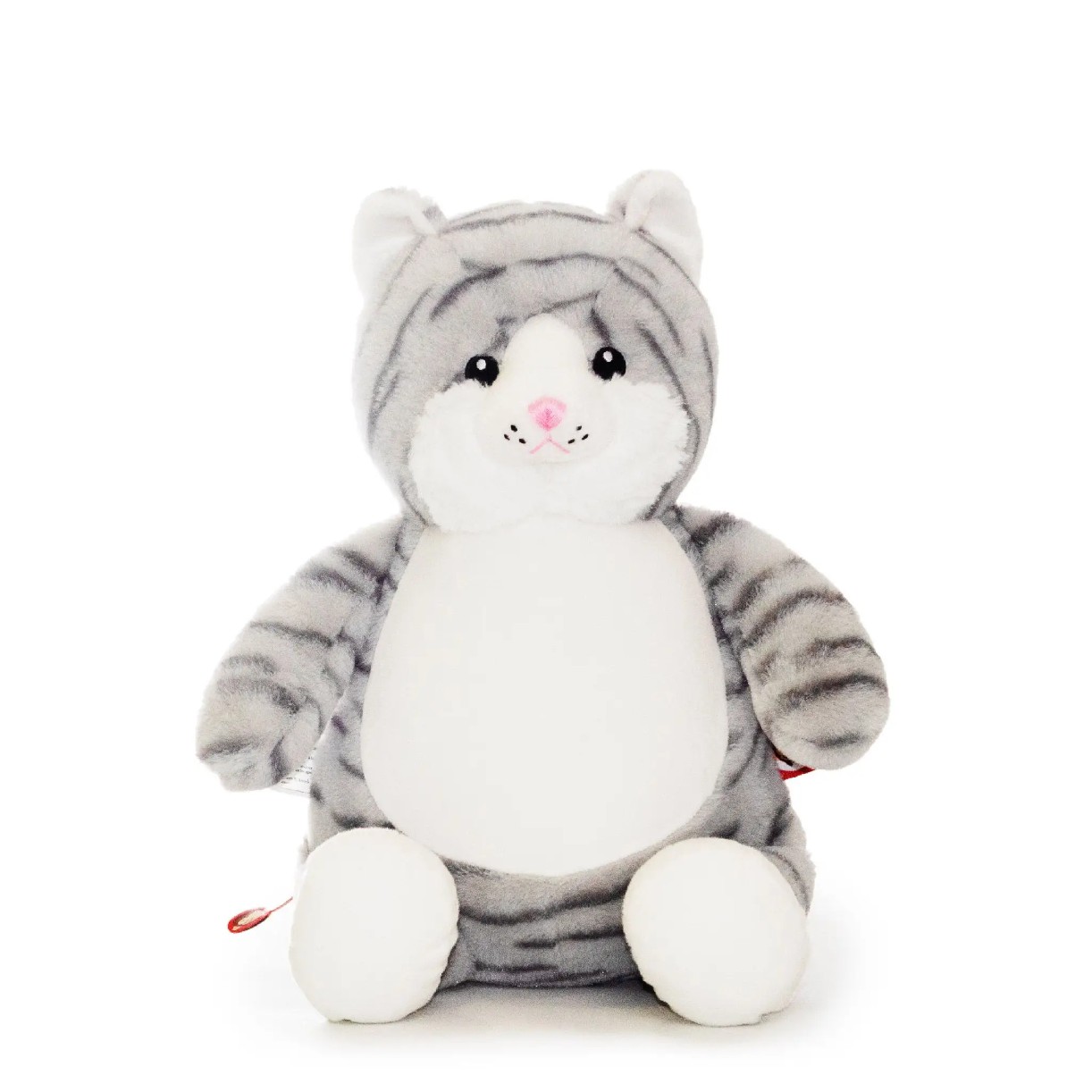 Peluche personnalisable Chat gris GM Cubbies®