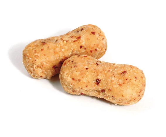 Cacahuètes nues feuilletées bonbons retro