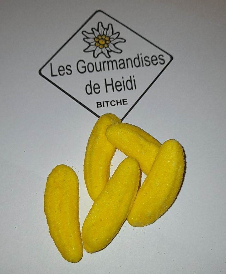Bonbons bananes tendres Pierrot Gourmand lot de 20
