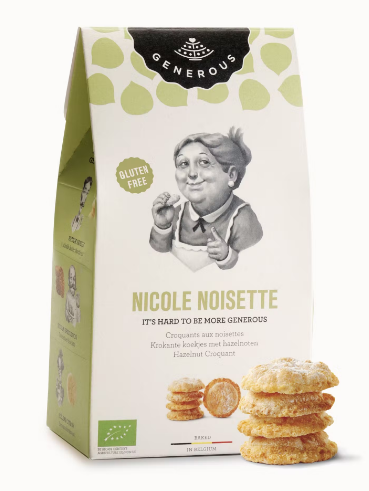 Biscuit sans gluten Nicole Noisette 100g