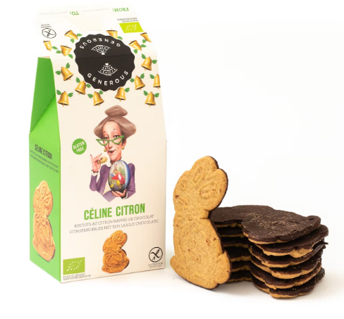 Biscuit sans gluten Céline Citron édition de Pâques 140g