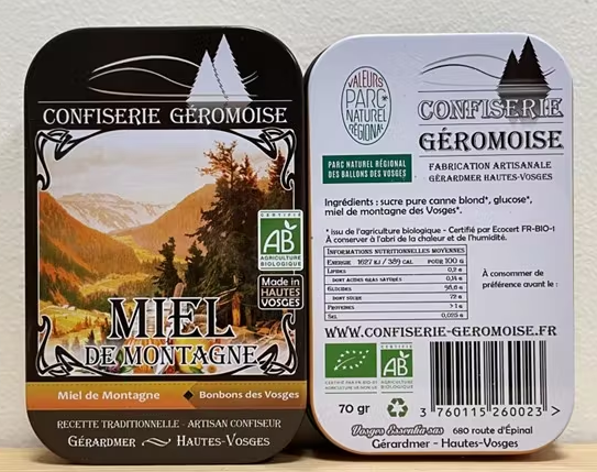 Boite de poche - Miel de montagne - 70 g
