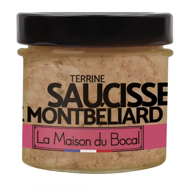Terrine Saucisse de Montbéliard 95g