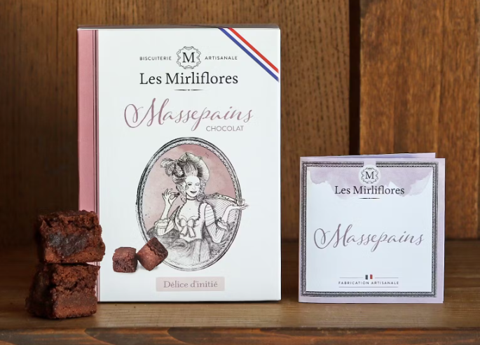 Massepains - gâteau chocolat - 200g Les Mirliflores