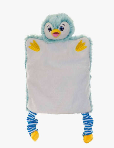 Pingouin marionnette Cubbies personnalisable par impression ou broderie