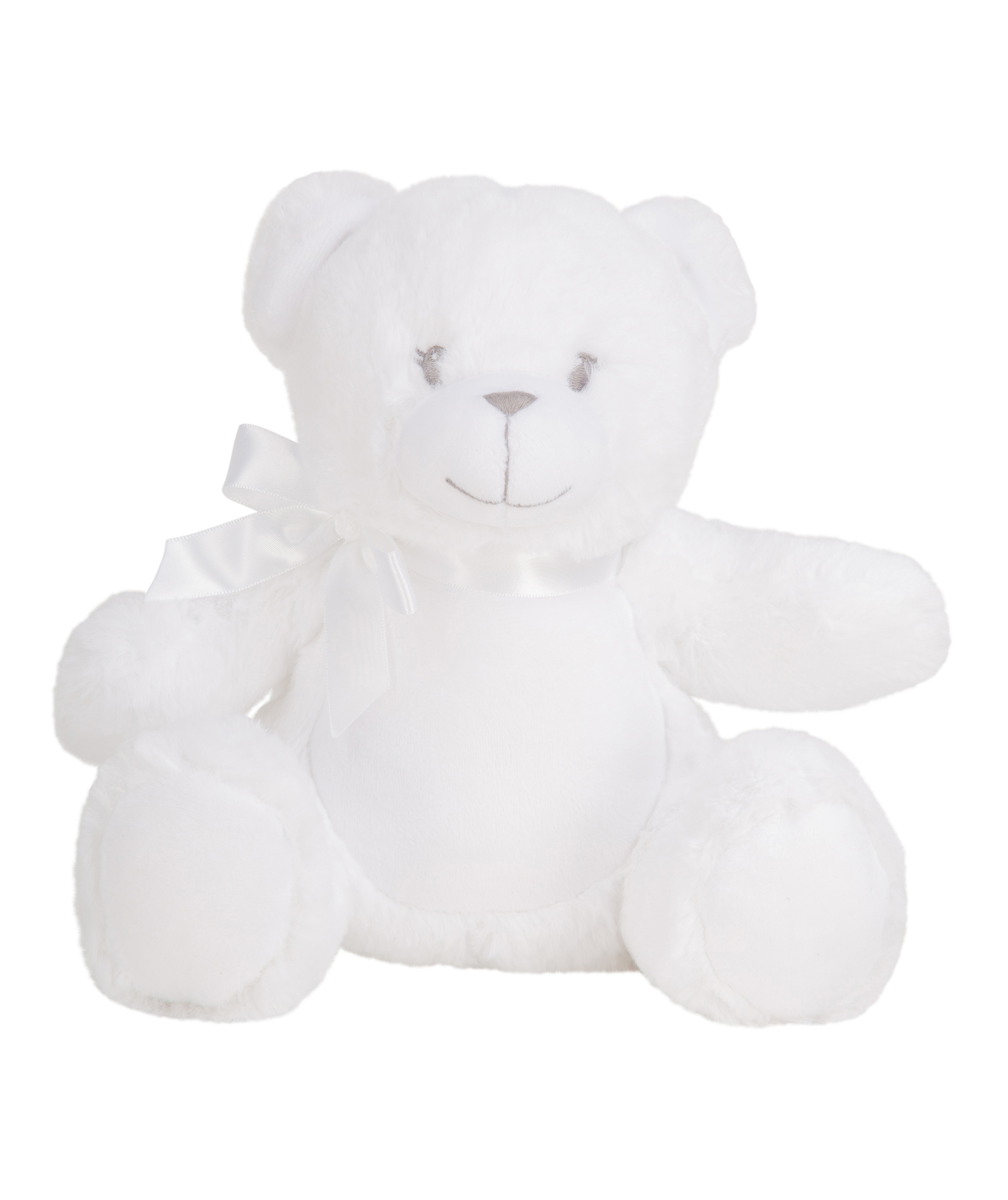 Mini peluche personnalisable - Teddy blanc - Peluches Personnalisables -  Les Gourmandises de Heidi