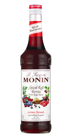 Sirop de Fruits Rouges, aromatisé aux Epices MONIN - Arômes naturels - 70cl