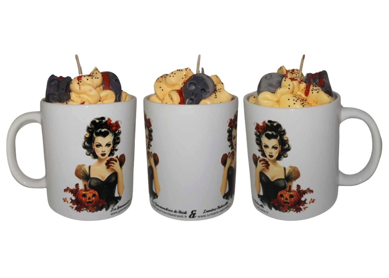 mug bougie pinup Halloween