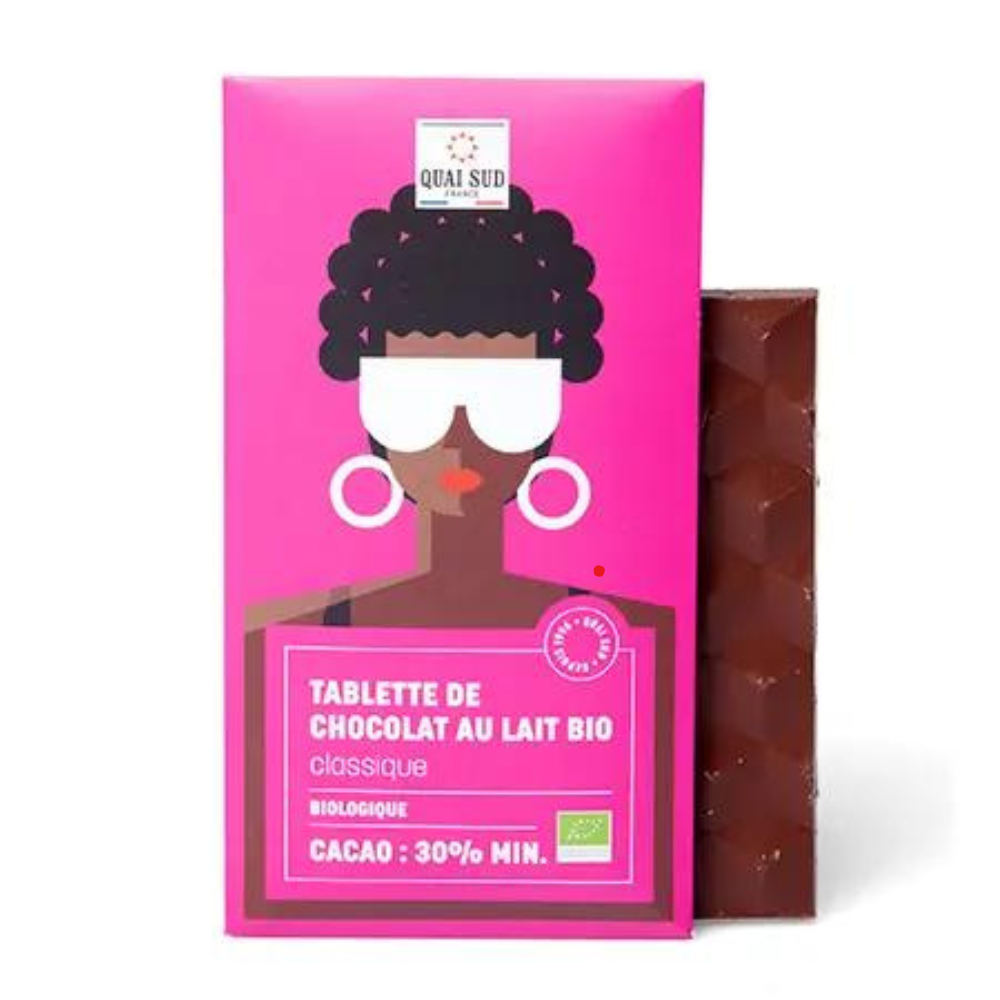 Chocolat Au Lait Classique Bio* Cacao 30 % Minimum – Tablette 70 G