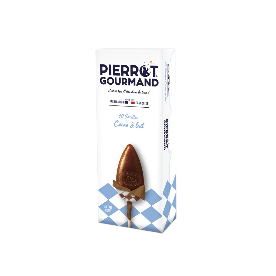 Étui 10 sucettes Cacao