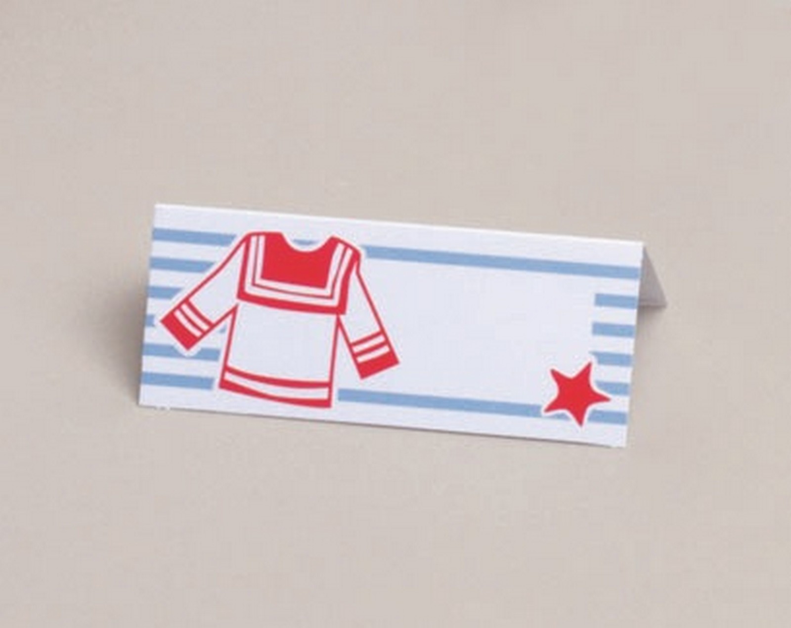 10 marques places/cartes de table collection marin
