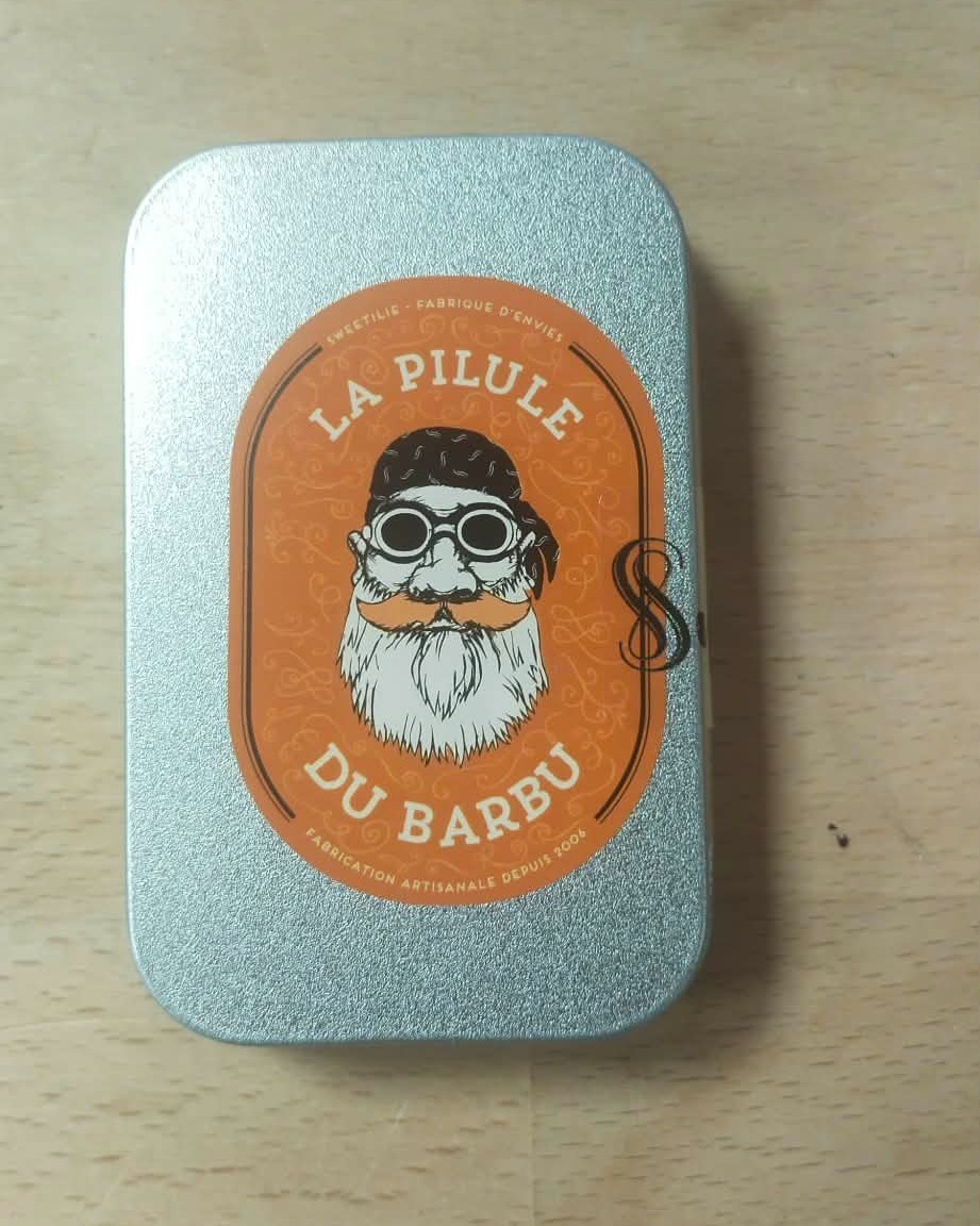 Bonbons Pilules du Barbu motif au choix